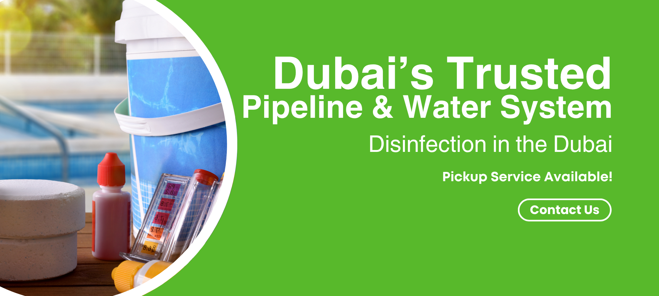 pipeline and water disinfection dubai